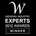 Wedding Industry Experts 2012 Awards Winner