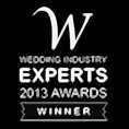 Wedding Industry Experts 2013 Awards Winner