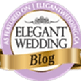 As Featured on Elegant Wedding Blog