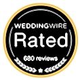 Wedding Wire Rated 680 Reviews